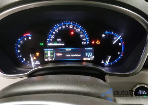 2014 Cadillac Srx Luxury Collection z USA, uszkodzony, nr VIN 3GYFNEE34ES641416